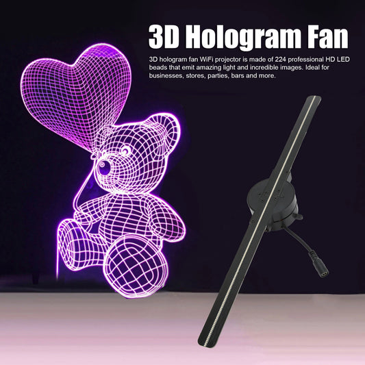 3D Hologram Display Fan